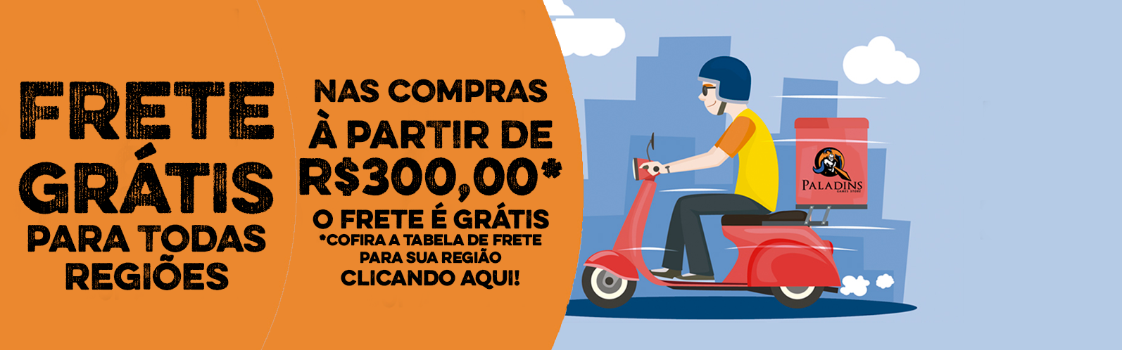 FRETE GR&Aacute;TIS PARA TODO BRASIL