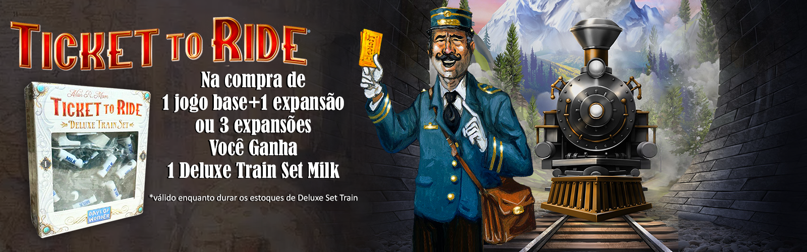 TICKET TO RIDE PROMO&Ccedil;&Atilde;O