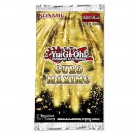 YU-GI-OH! BOOSTER OURO MAXIMO 