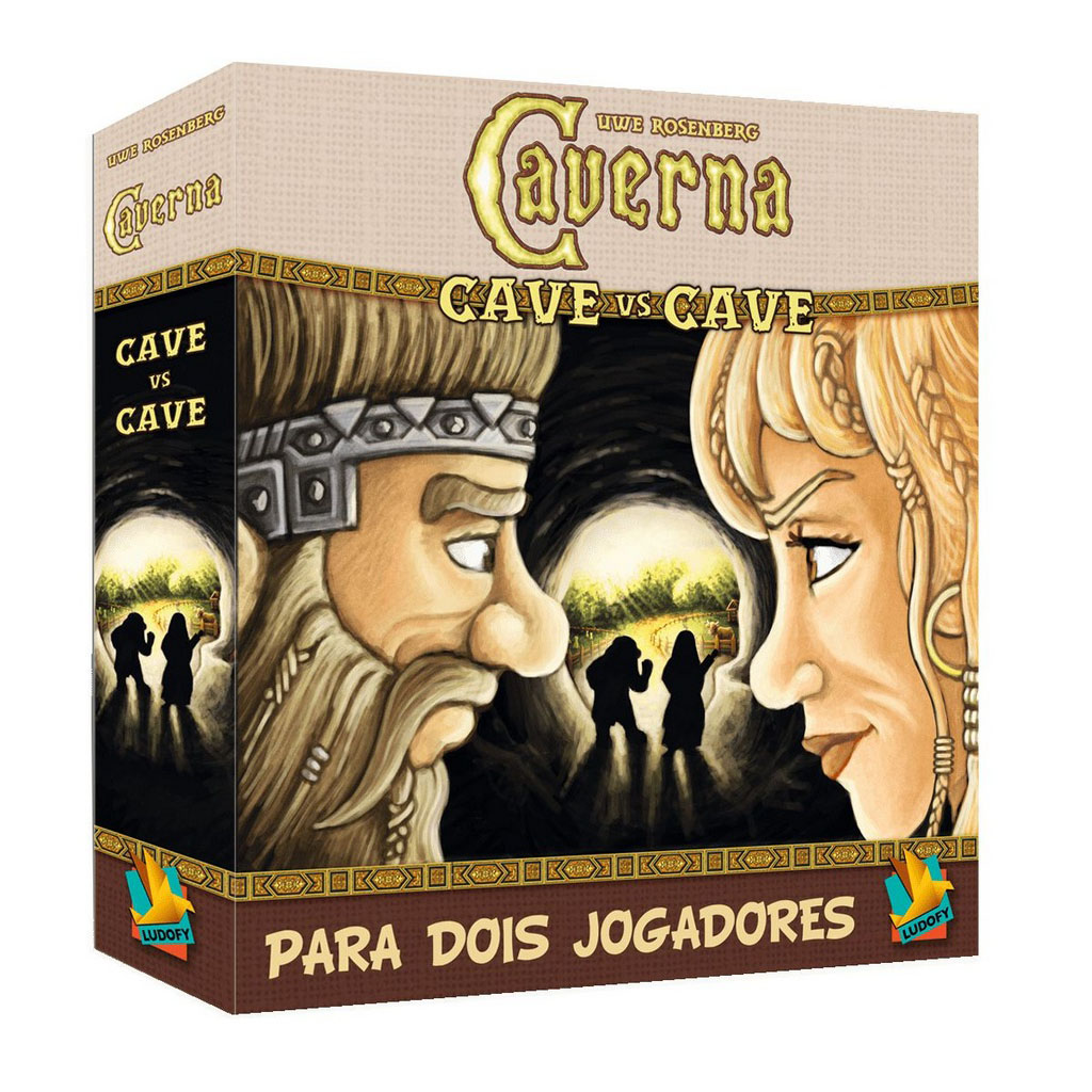 CAVERNA CAVE VS CAVE Board Games Jogos de Tabuleiro Paladins Games