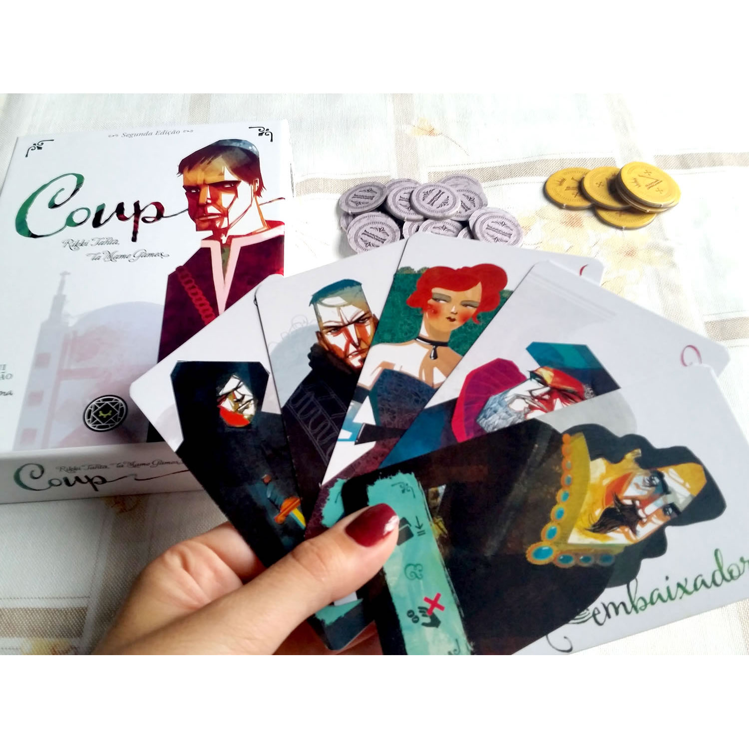 Coup- Jogo de Cartas GrokGames