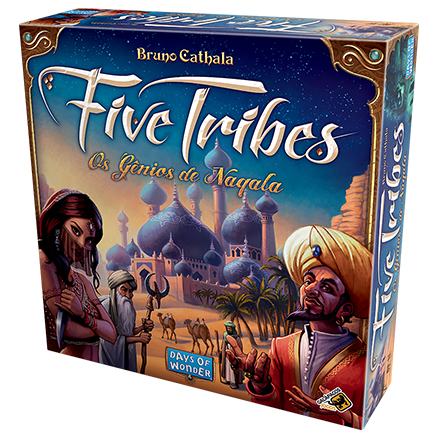 Five Tribes - Como se faz o setup? - Board game Galapagos Jogos e Days of  Wonder 