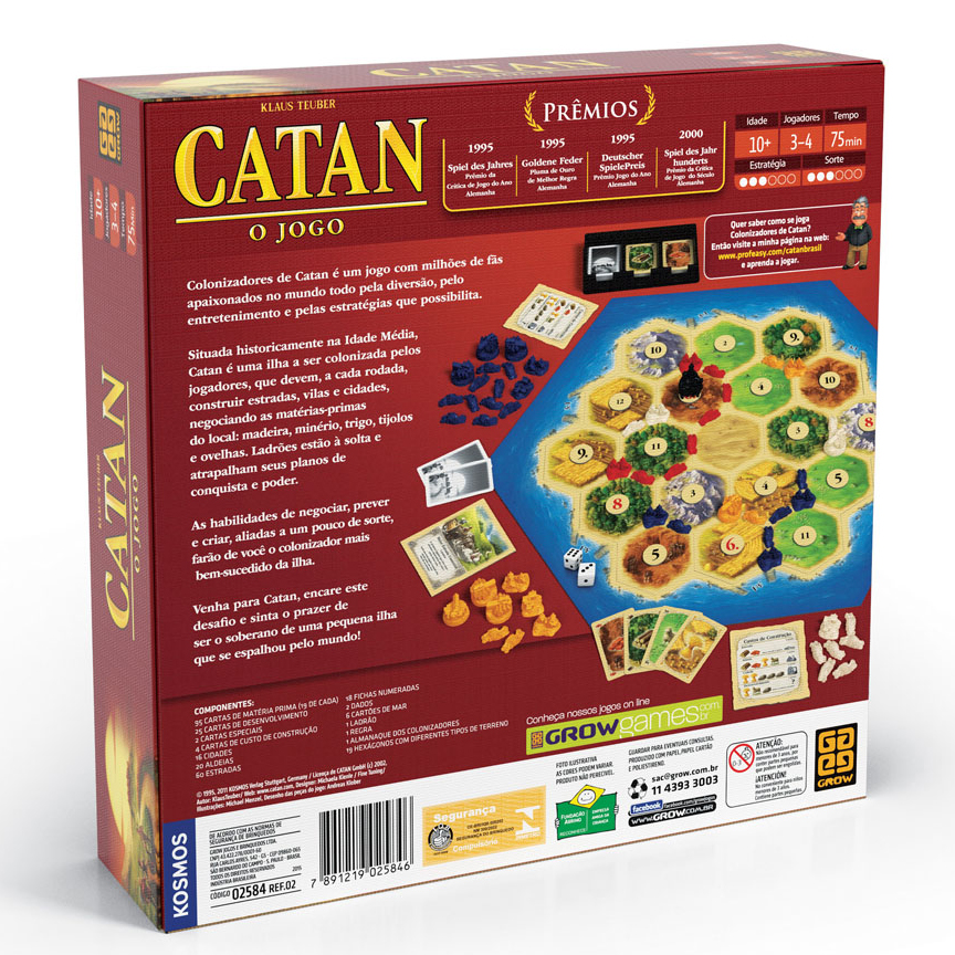 Catan - O Jogo (Devir) - Regras