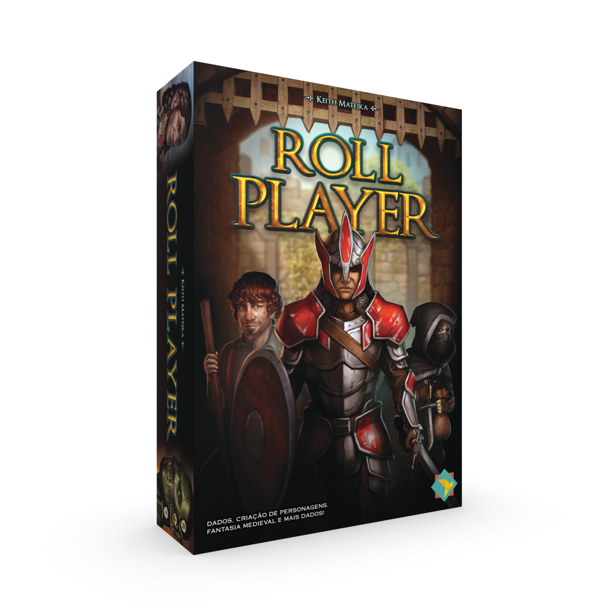 ROLL PLAYER Board Games Jogos de Tabuleiro Paladins Games Store