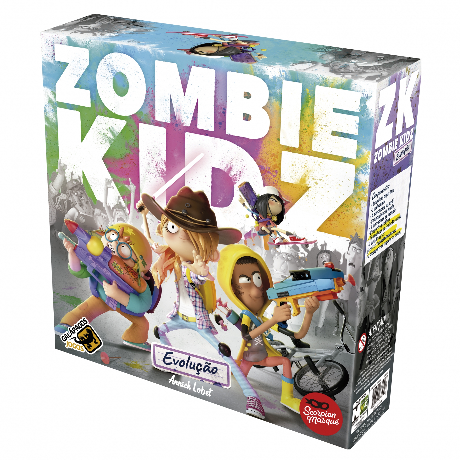 Zombie Kidz, controle a invasão dos zumbis