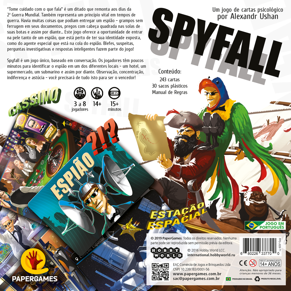 Spyfall  PaperGames