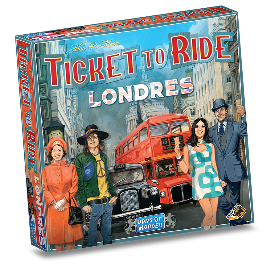 Ticket to Ride Primeira Viagem jogo