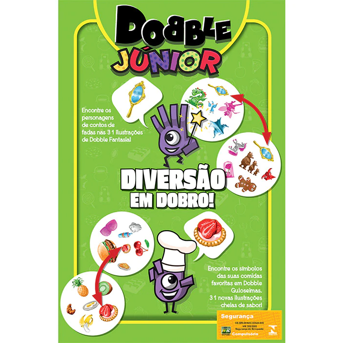 Galápagos Jogos Dobble: Futebol - Palmeiras, Multicolor