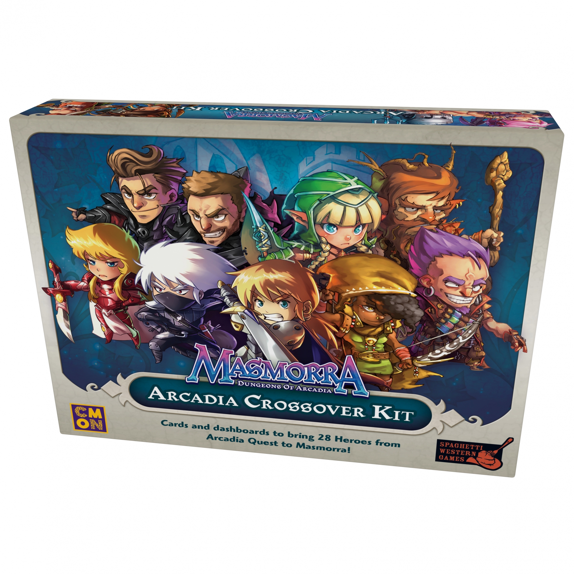 MASMORRA ARCADIA QUEST CROSSOVER KIT EXPANSÃO Conclave Paladins
