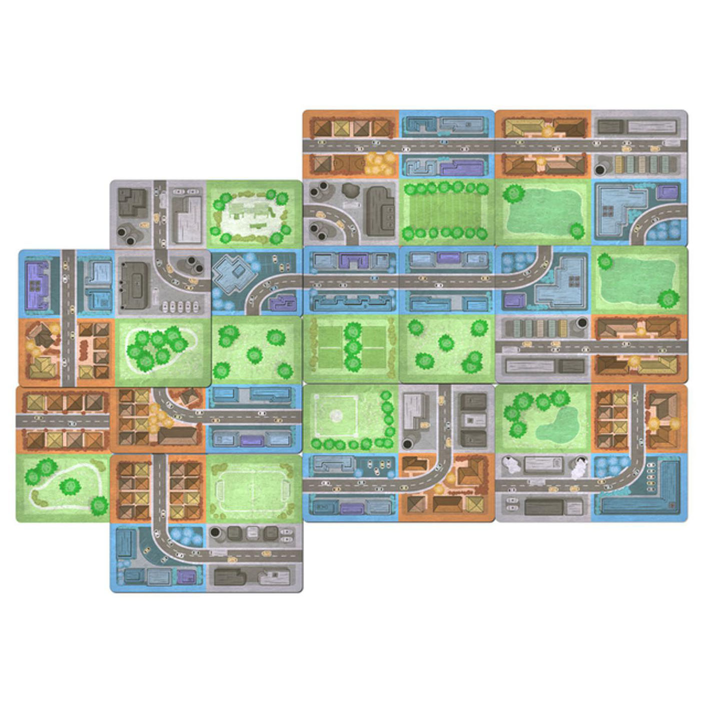 Sprawlopolis, um divertido jogo de construir cidade que cabe no bolso