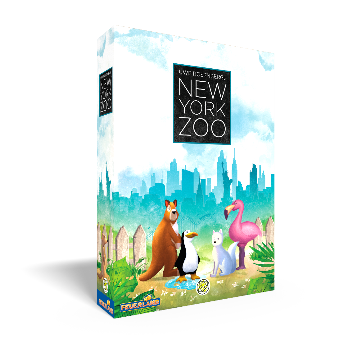 NEW YORK ZOO Board Games Jogos de Tabuleiro Paladins Games Store