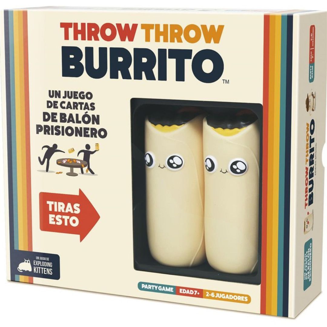 Throw Throw Burrito Jogo de Tabuleiro