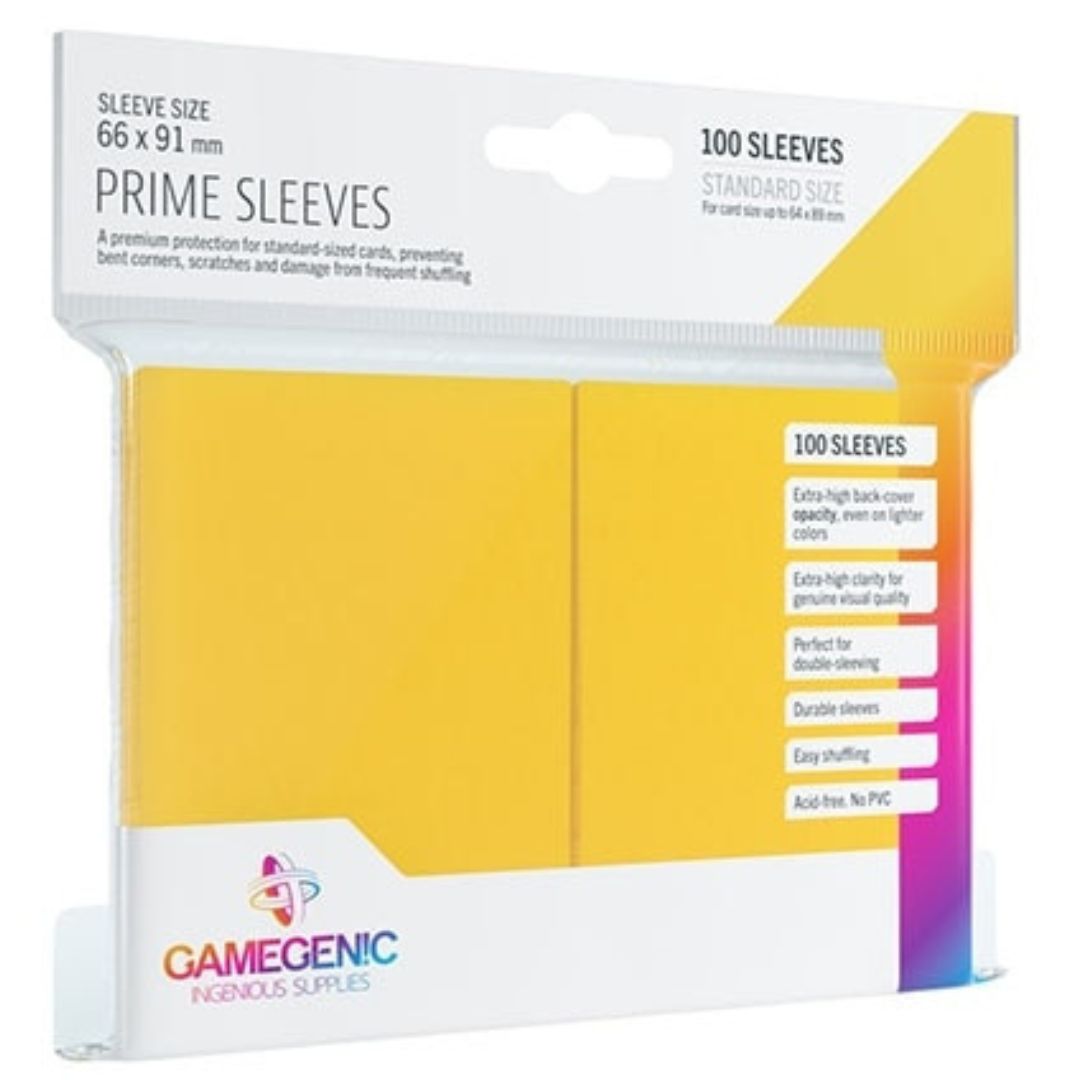 SLEEVES GAMEGENIC PRIME DOUBLE SLEEVING - 66 X 91MM