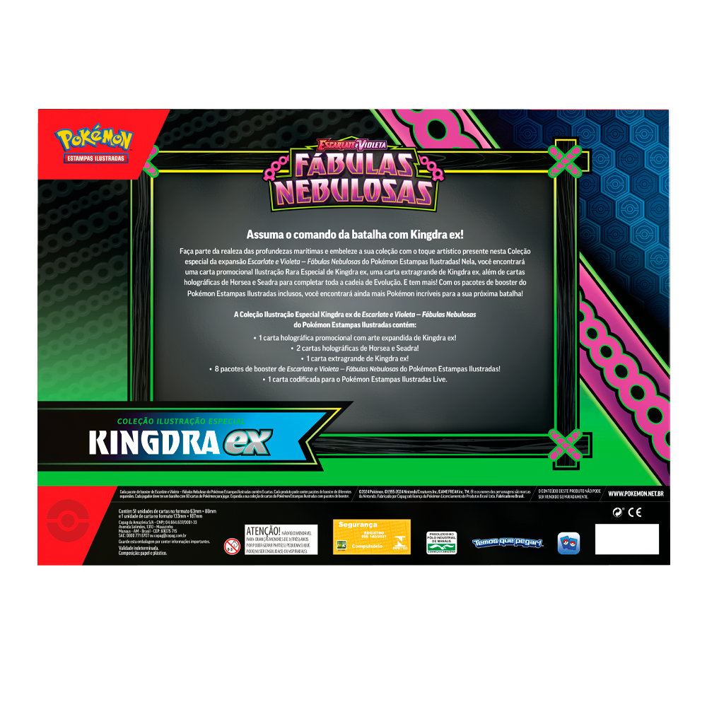 POKEMON EV6.5 FABULAS NEBULOSAS BOX KINGDRA EX | Pokemon