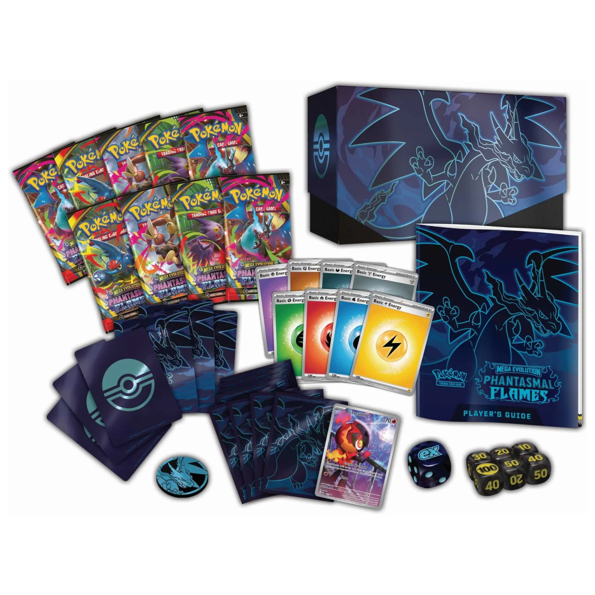 POKEMON MEGA EVOLUTION - PHANTASMAL FLAMES - ELITE TRAINER BOX