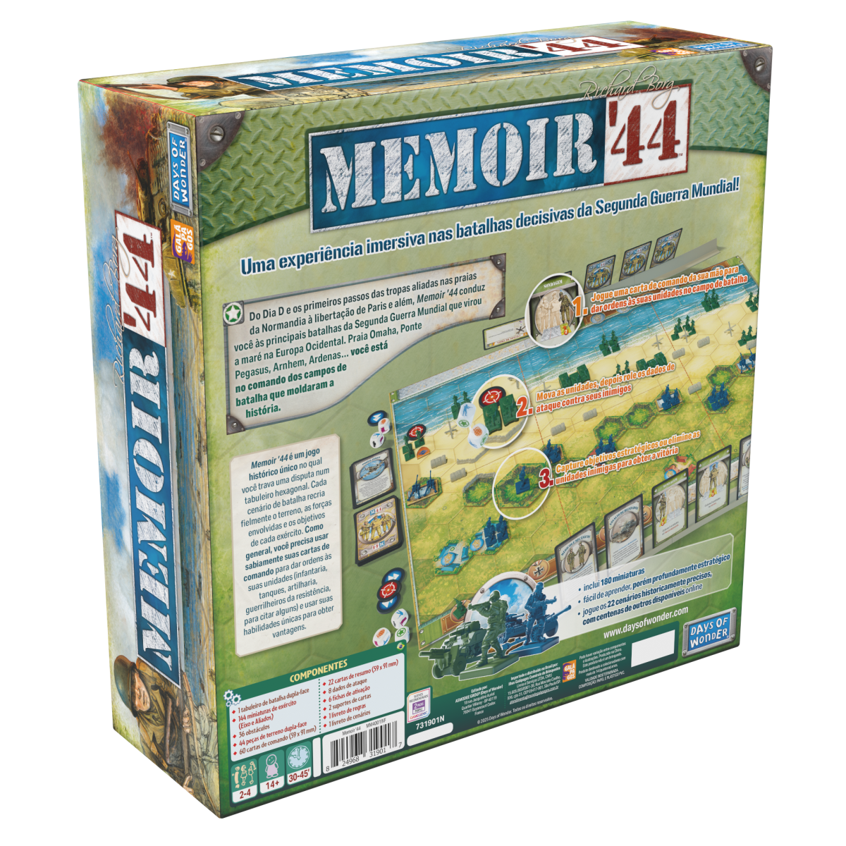 MEMOIR '44 (EDIÇÃO REVISADA) | Board Games | Paladins Games Store