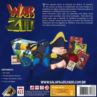 War Zoo Jogo de Tabuleiro Galapagos WRZ001 em Promoção na Americanas