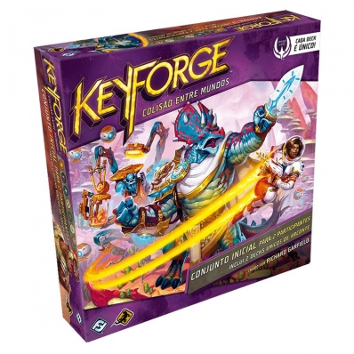 KEYFORGE COLISÃO ENTRE MUNDOS STARTER | GALÁPAGOS | Paladins Games