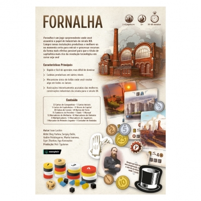 FORNALHA | Board Games Jogos de Tabuleiro | Paladins Games Store