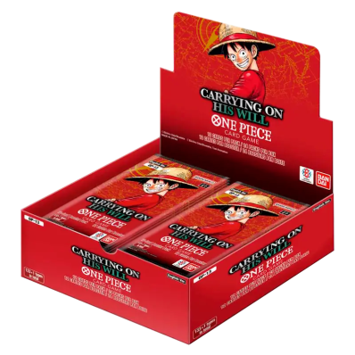 ONE PIECE OP 13 CARRYING ON HIS WILL BOOSTER BOX | ONE PIECE