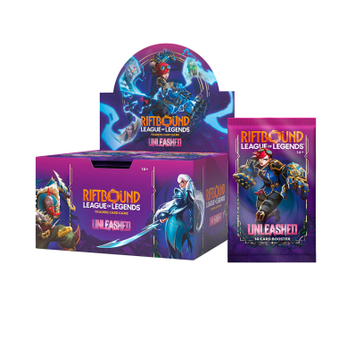RIFTBOUND SET 3 UNLEASHED BOOSTER BOX| Estratégia e Ação no