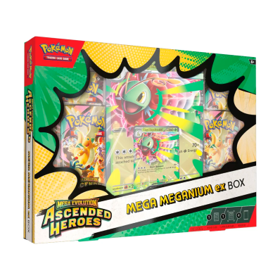 POKEMON MEGA EVOLUTION - ASCENDED HEROES - BOX MEGA MEGANIUM EX