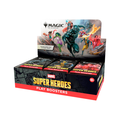 MTG Marvel Superdrop ブースターボックス MTG MARVEL SUPER HEROES - PLAY BOOSTER BOX| MTG | Paladins Games Store