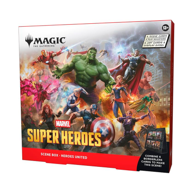 MTG MARVEL SUPER HEROES - SCENE BOX HEROES UNITED| MTG | Paladins
