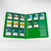 FICHARIO GAMEGENIC 18 POCKET ZIPUP VERDE