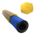 TUBO PLAYMAT GAMEGENIC AMARELO