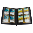 FICHARIO GAMEGENIC 8 POCKET ZIPUP PRETO