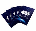 SLEEVES GAMEGENIC STAR WARS UNLIMITED DOUBLE SPACE BLUE