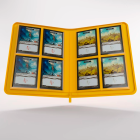 FICHARIO GAMEGENIC 8 POCKET ZIPUP AMARELO